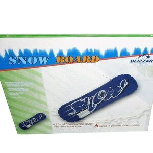 Blizzard King Blue Inflatable Snow Board - Age 6+